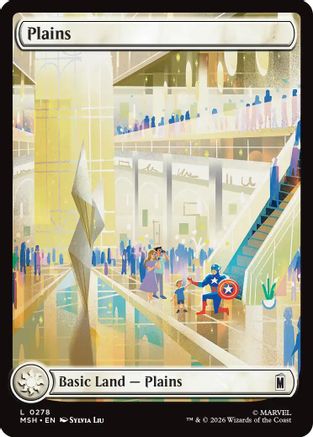 Plains (278) Foil - Marvel Super Heroes
