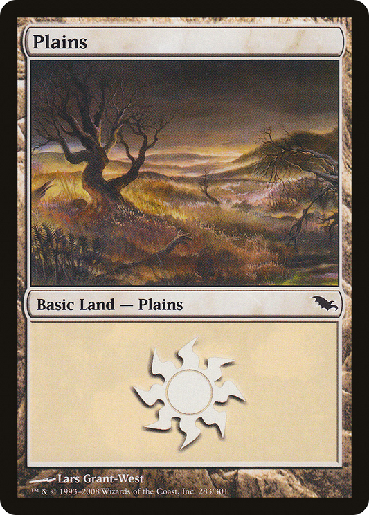 Plains (283) Foil - Shadowmoor