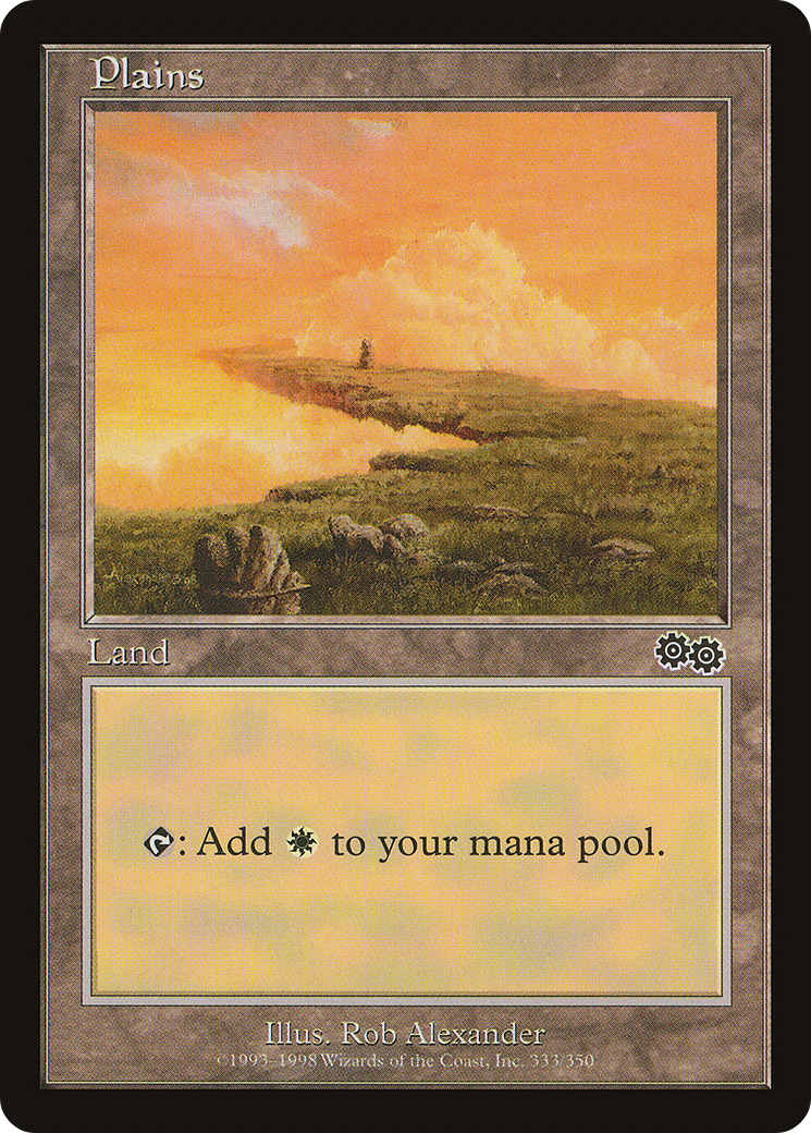 Plains (333) - Urza's Saga