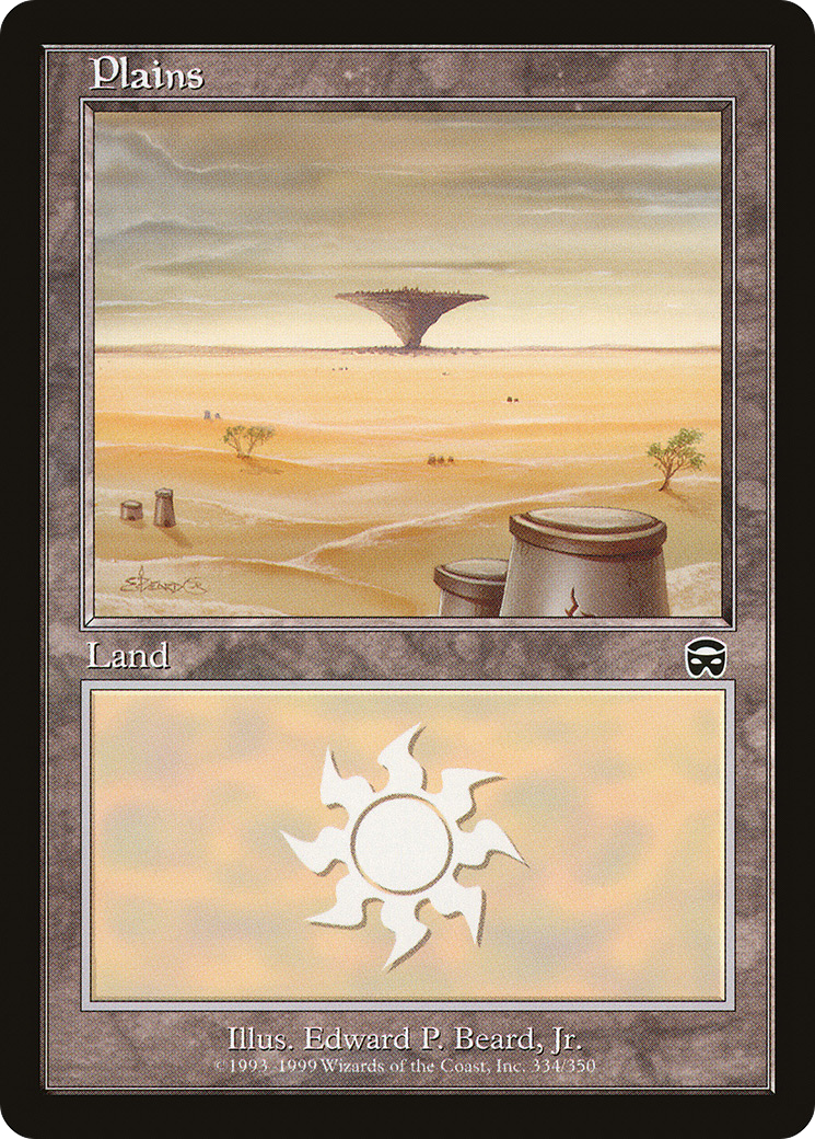 Plains (334) Foil - Mercadian Masques
