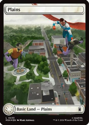 Plains (433) Surge Foil - Marvel Super Heroes