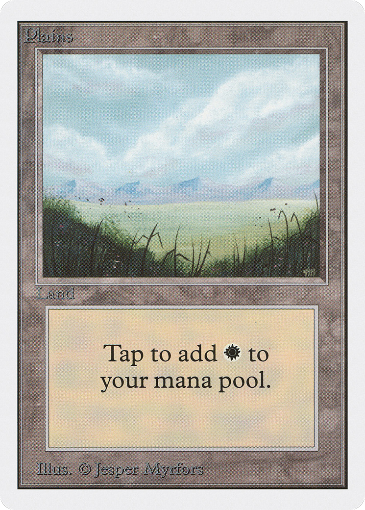 Plains (a) - Unlimited Edition