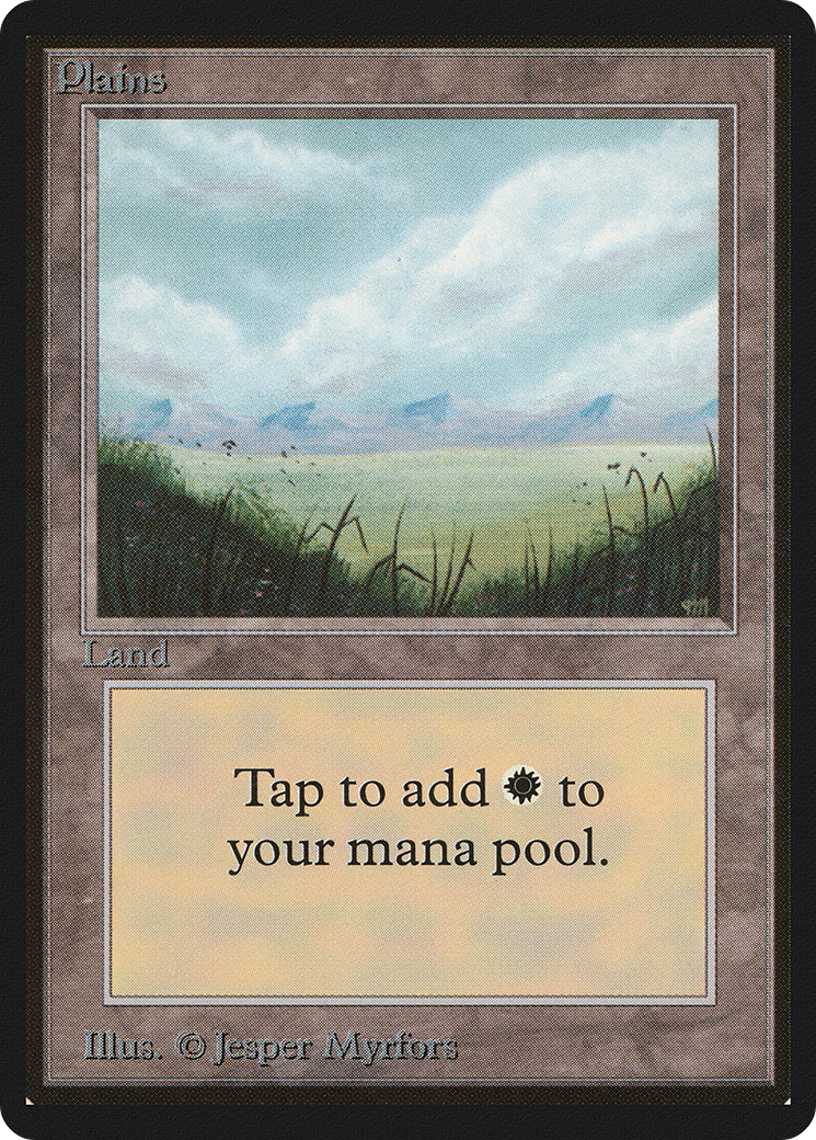 Plains (b) - Limited Edition Beta