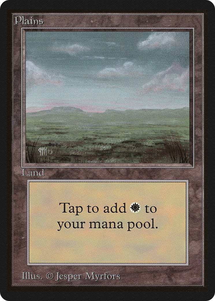 Plains (c) - Limited Edition Beta