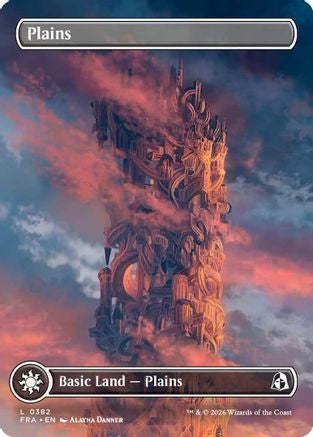 Plains (Top) (Borderless) (382) Foil - Reality Fracture