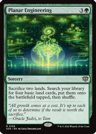 Planar Engineering (158) Foil - Secrets of Strixhaven