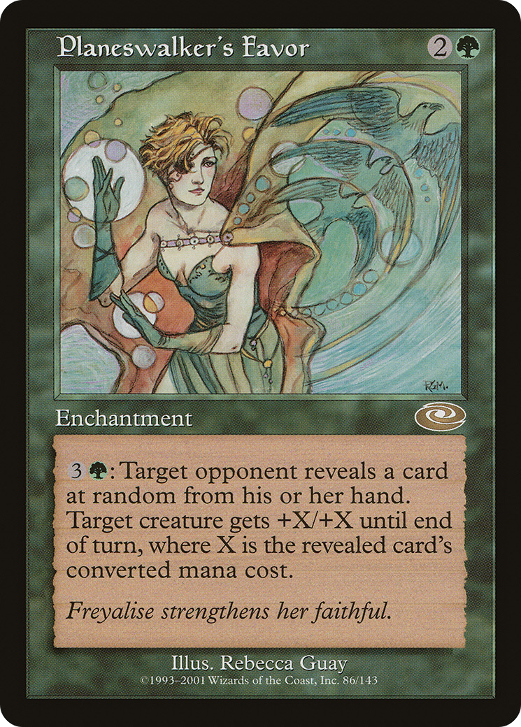 Planeswalker's Favor (086) - Planeshift
