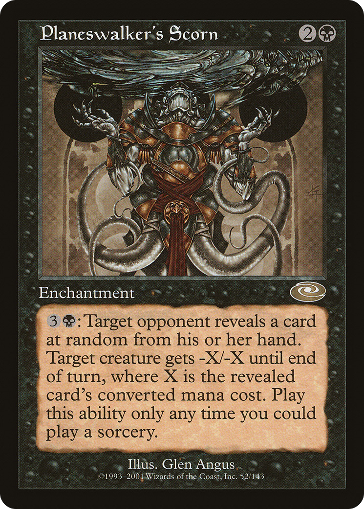 Planeswalker's Scorn (052) - Planeshift