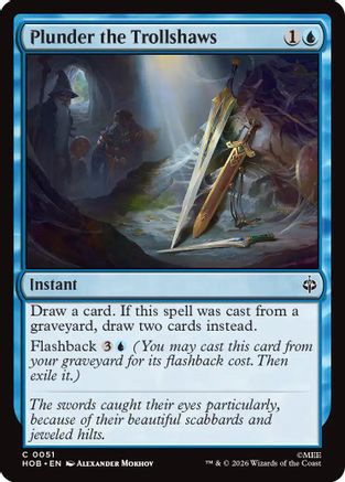 Plunder the Trollshaws (051) Foil - The Hobbit