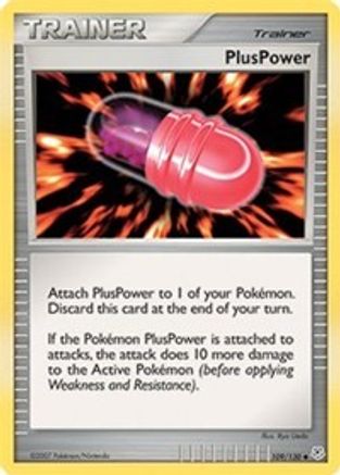 PlusPower (109) Reverse Holofoil - Diamond & Pearl