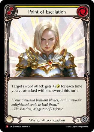 Point of Escalation (MPW025) - Mastery Pack Warrior