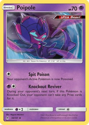 Poipole (55) Reverse Holofoil - Forbidden Light