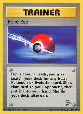 Poke Ball (121) - Base Set 2
