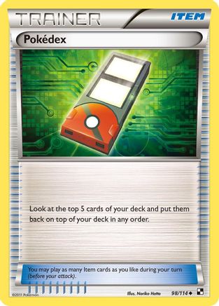 Pokedex (98) Reverse Holofoil - Black & White