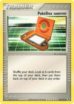 PokeDex HANDY909 (96) - FireRed & LeafGreen