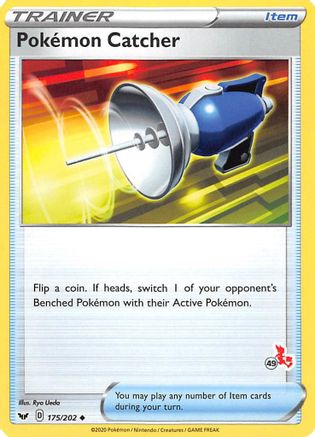 Pokemon Catcher (#49 Cinderace) (175) - Battle Academy 2022