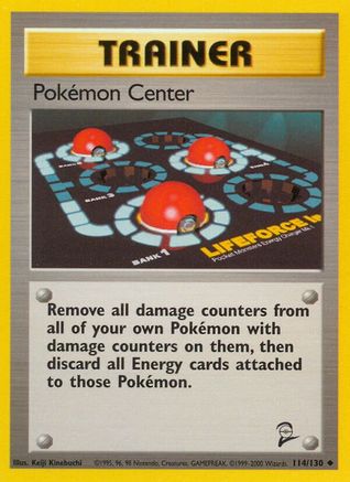 Pokemon Center (114) - Base Set 2