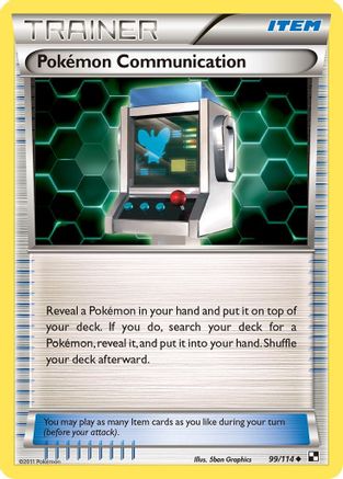 Pokemon Communication (99) - Black & White