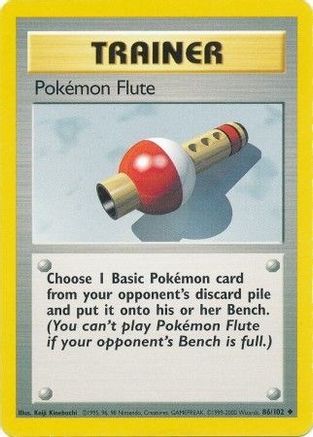 Pokemon Flute (86) - Base Set
