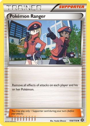 Pokemon Ranger (104) Reverse Holofoil - Steam Siege
