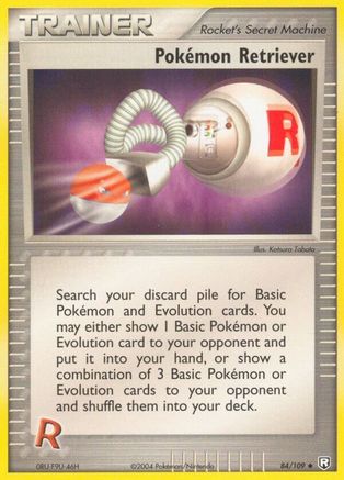 Pokemon Retriever (84) Reverse Holofoil - Team Rocket Returns