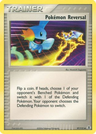 Pokemon Reversal (97) Reverse Holofoil - FireRed & LeafGreen