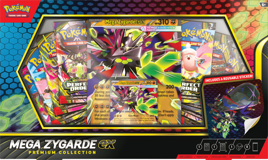 Pokémon TCG: Chaos Rising Mega Zygarde ex Premium Collection