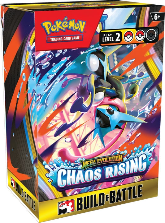 Pokémon TCG: Mega Evolution - Chaos Rising Build & Battle Box