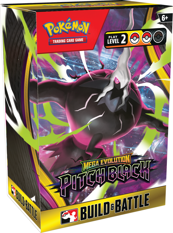 Pokémon TCG: Mega Evolution - Pitch Black Build & Battle Box