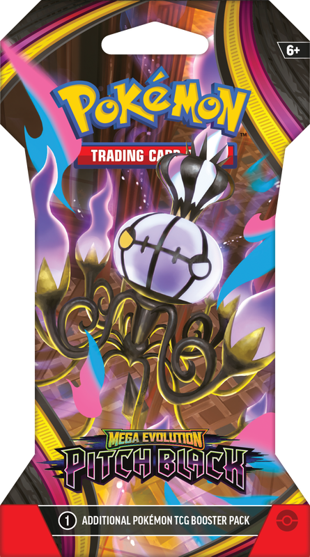Pokémon TCG: Mega Evolution - Pitch Black Sleeved Booster