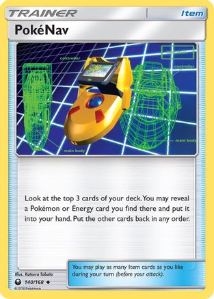 PokeNav (140) Reverse Holofoil - Celestial Storm