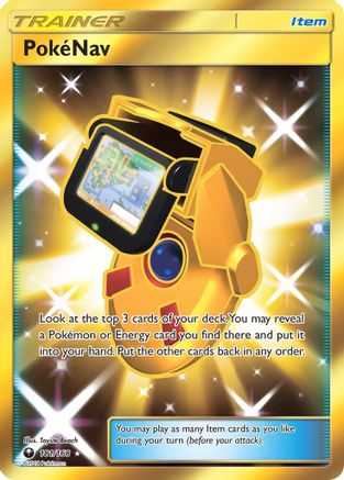 PokeNav (Gold) (181) Holofoil - Celestial Storm