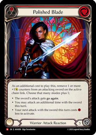 Polished Blade (AHA009) - Armory Deck Origins: Hala