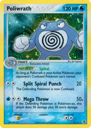 Poliwrath (11) Holofoil - FireRed & LeafGreen