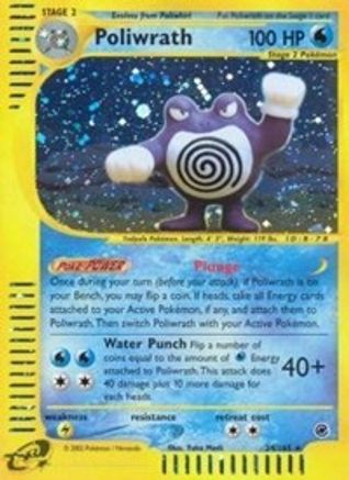 Poliwrath (24) Holofoil - Expedition