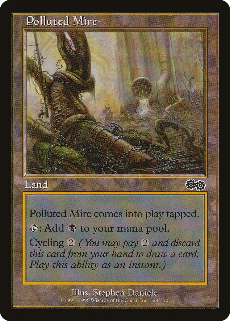 Polluted Mire (323) - Urza's Saga