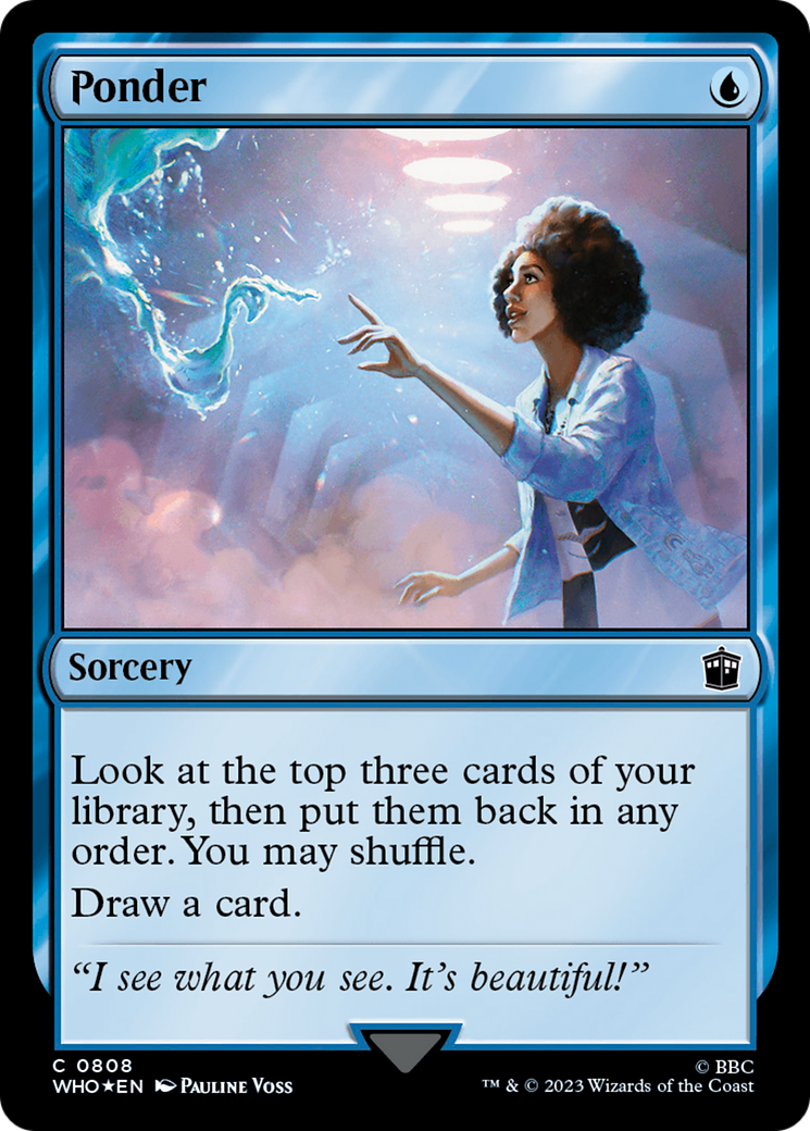 Ponder (808) Surge Foil - Doctor Who
