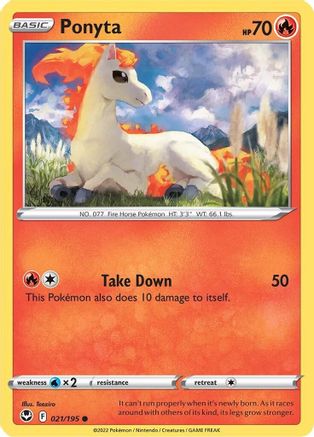 Ponyta (21) - Silver Tempest