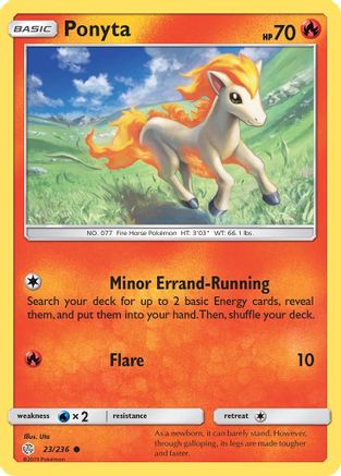 Ponyta (23) - Cosmic Eclipse