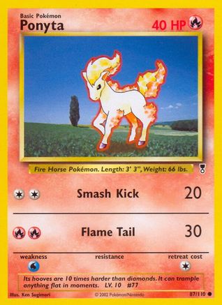 Ponyta (87) - Legendary Collection