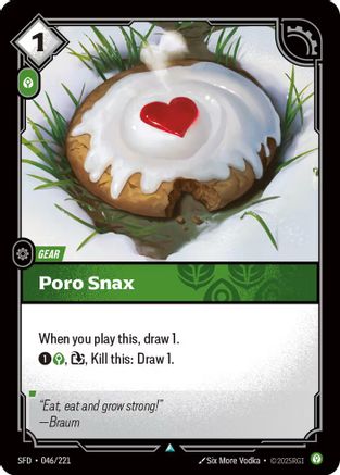 Poro Snax (046) - Spiritforged
