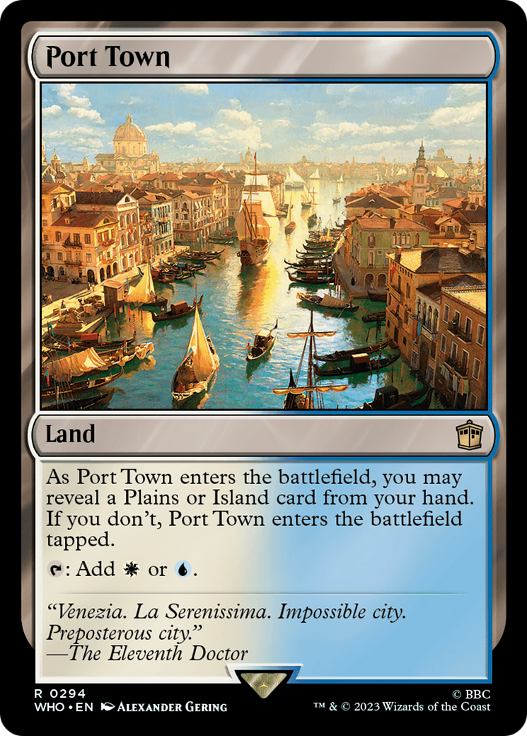 Port Town (294) Foil - Doctor Who