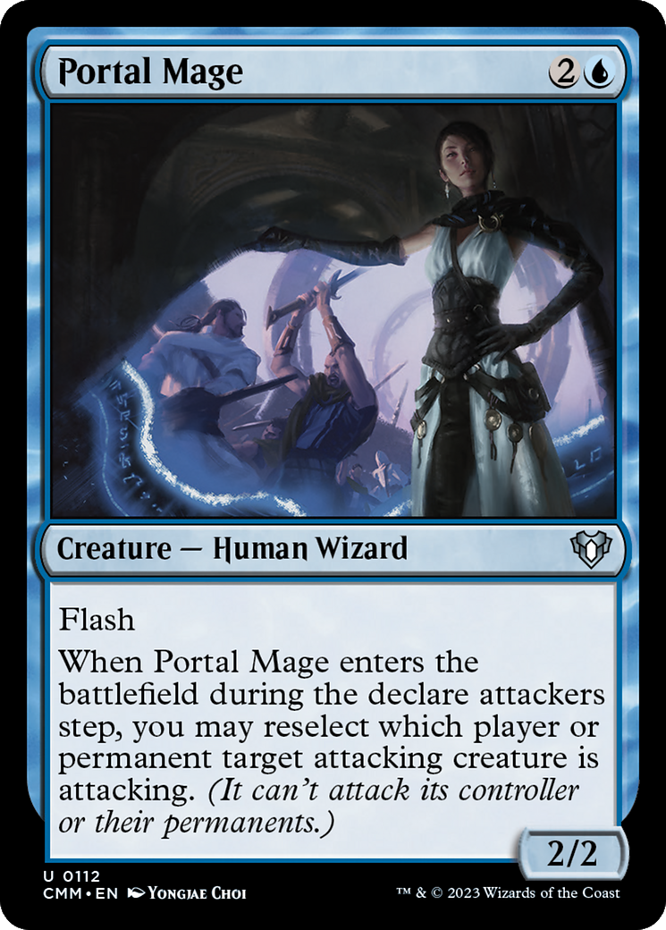 Portal Mage (112) Foil - Commander Masters