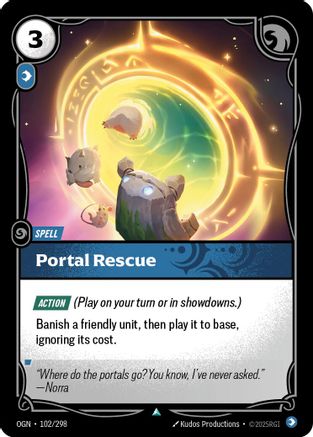 Portal Rescue (102) - Origins