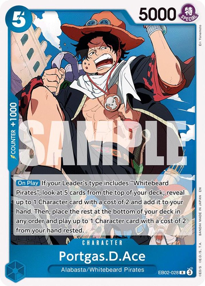 Portgas.D.Ace (EB02-028) Foil