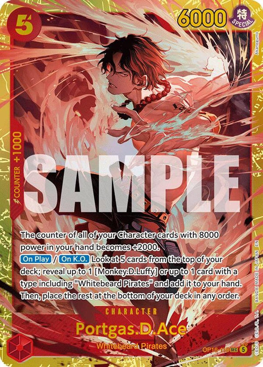Portgas.D.Ace (OP16-118) Foil