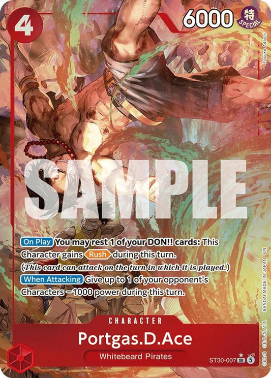Portgas.D.Ace (Parallel) (ST30-007) Foil