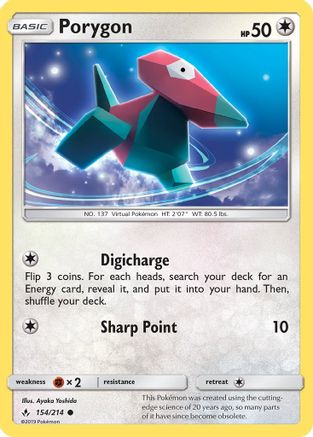 Porygon (154) - Unbroken Bonds