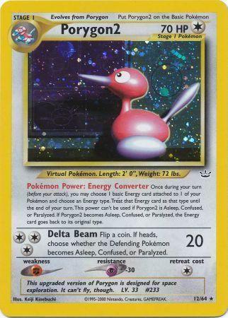 Porygon2 (12) (Unlimited) Holofoil - Neo Revelation