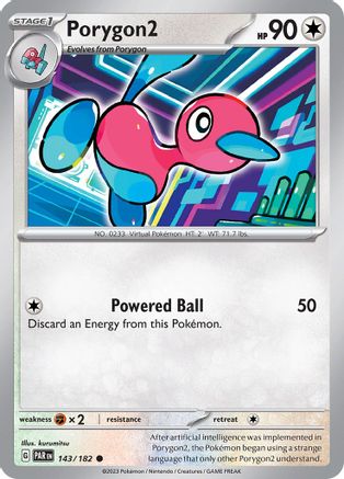 Porygon2 (143) Reverse Holofoil - Paradox Rift